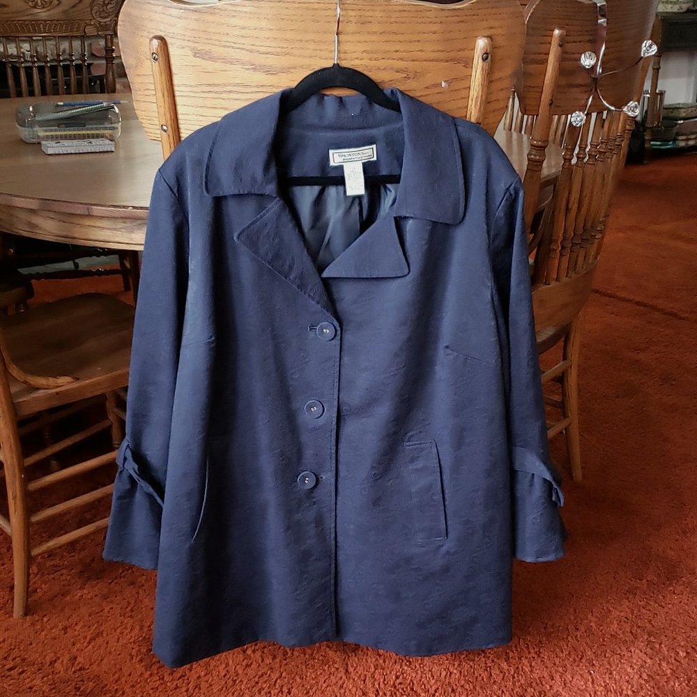 Simonton Says - designed by Geoge Simonton, 3x Dress Jacket, Dark Blue